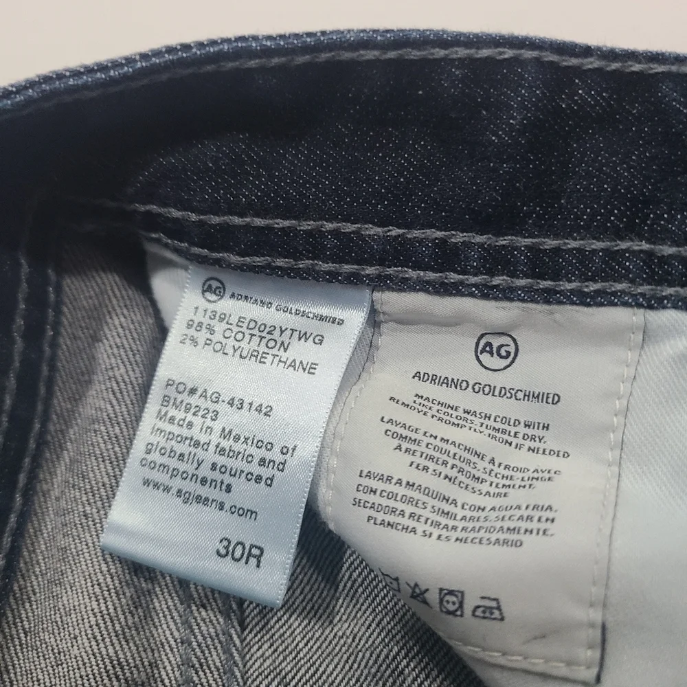 AG-Adriano Goldschmied The Dylan Blue Skinny Jeans Sz.30 R